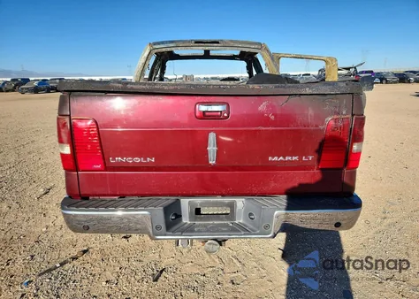 2006 Lincoln Mark Lt z USA, uszkodzony, nr VIN 5LTPW16596FJ04334